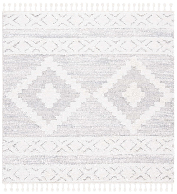 Safavieh Moroccan Tassel Shag 640 Power Loomed Shag & Flokati Rug MTS640A-8SQ