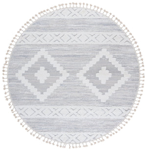 Safavieh Moroccan Tassel Shag Rug - Luxurious Power-loomed Creation For Timeless Elegance In Any Space Ivory ,Beige Polypropylene Pile Mts640a-4