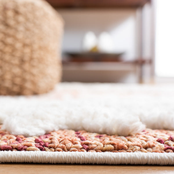 Safavieh Moroccan Tassel Shag 652 Power Loomed Shag & Flokati Rug MTS652P-4SQ