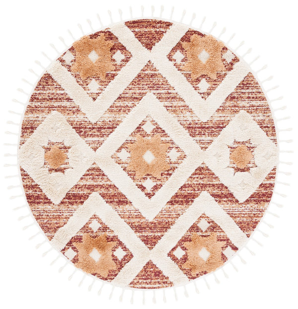 Safavieh Moroccan Tassel Shag 664 Power Loomed Shag & Flokati Rug MTS664P-5SQ