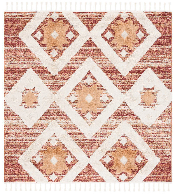 Safavieh Moroccan Tassel Shag 664 Power Loomed Shag & Flokati Rug MTS664P-5SQ