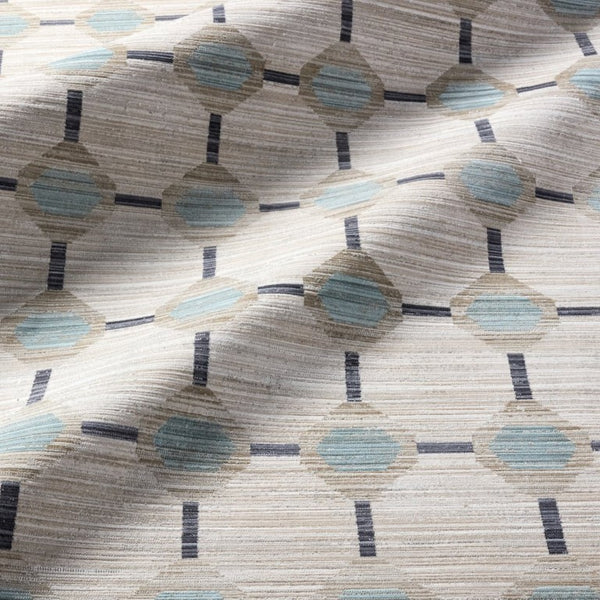 Jaipur Living Jaipur Modern Alaric Power-Loomed Blue And Gray Mosaic Area Rug — Low Pile, Durable Synthetic Finish 7'6"X9'7" RUG166355