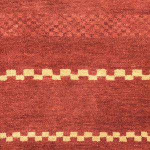 Rizzy Mojave MV3160 Hand Tufted Transitional Wool Rug Rust 8' x 10'