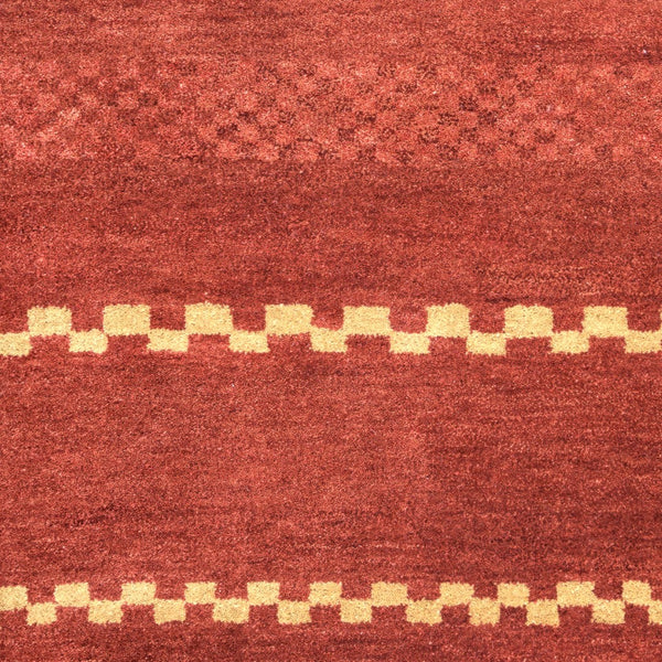Rizzy Mojave MV3160 Hand Tufted Transitional Wool Rug Rust 8' x 10'