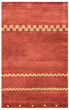 Rizzy Mojave MV3160 Hand Tufted Transitional Wool Rug Rust 8' x 10'