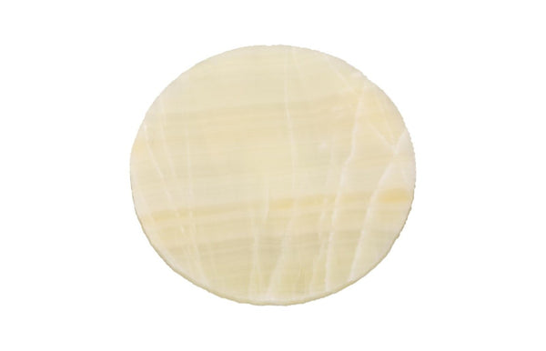 Phillips Collection Lazy Susan Genuine Onyx Stone Rotating Turntable Plate for Elegant Table Displays MX114562