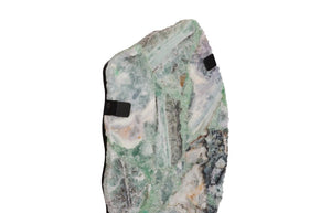 Phillips Collection Onyx Fluorite Stone Table Lamp with Black Base Sculptural Ambient Bedroom Glow MX114564