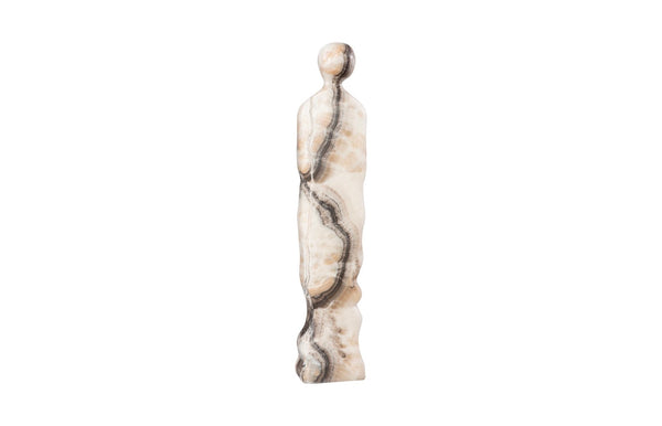 Phillips Collection Onyx Sculpture Male Art Piece – Graceful Curves & Fluid Lines Capturing The Essence Of Movement Multi Colored Stone ,Onyx Mx118481