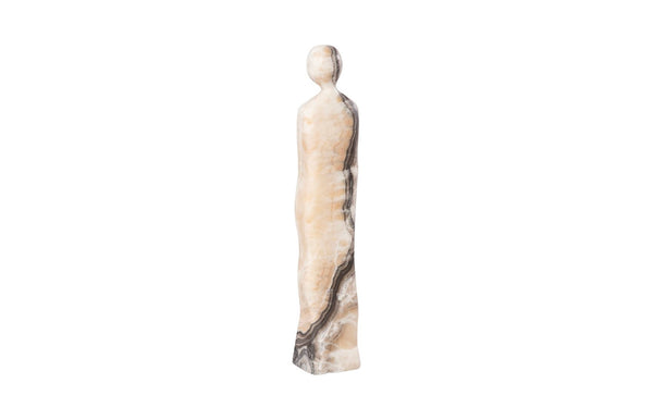 Phillips Collection Onyx Sculpture Female - Graceful Curves And Fluid Lines, Captivating Abstract Art For Any Space Multi Colored Stone ,Onyx Mx118482
