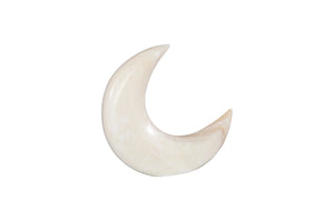 Phillips Collection Onyx Moon Sculpture - Hand-Carved Large Accent Piece in Assorted Earthy Tones for Elegant Decor MX119945