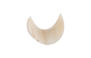 Phillips Collection Onyx Moon Sculpture - Hand-Carved Celestial Decor, Unique Off White Stone Accent for Modern Homes MX119946