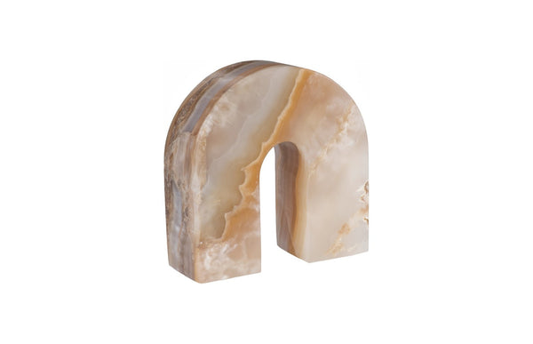 Phillips Collection Onyx Sculpture - Hand-Carved Rainbow Amber Accent Piece for Elegant Home Decor & Unique Style MX119947