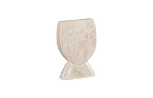 Phillips Collection Marble Bellagio Sculpture - Hand-Finished White Marble Accent for Modern and Classic Interiors Child MX120498