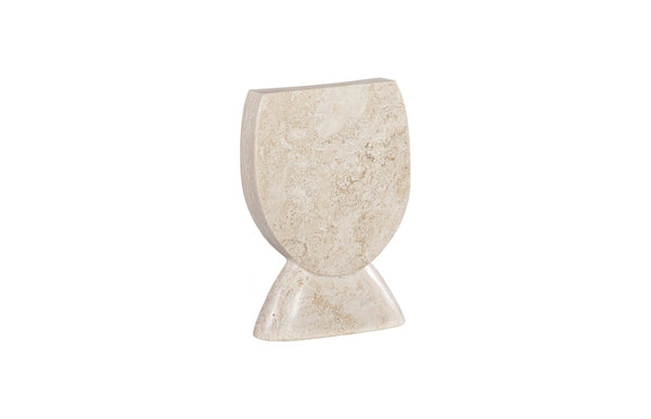 Phillips Collection Marble Bellagio Sculpture - Hand-Finished White Marble Accent for Modern and Classic Interiors Child MX120498