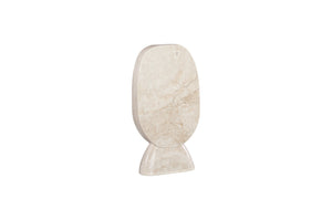 Phillips Collection Marble Bellagio Sculpture - Hand-Finished White Marble Accent for Modern and Classic Interiors Male MX120499