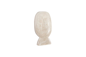 Phillips Collection Marble Bellagio Sculpture - Hand-Finished White Marble Accent for Modern and Classic Interiors Male MX120499