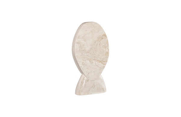 Phillips Collection Marble Bellagio Sculpture - Hand-Finished White Marble Accent for Modern and Classic Interiors Female MX120500