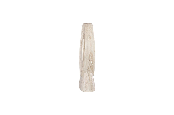 Phillips Collection Marble Bellagio Sculpture - Hand-Finished White Marble Accent for Modern and Classic Interiors Female MX120500