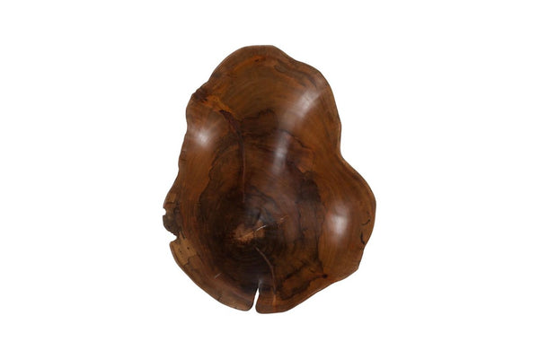Phillips Collection Arruga Carved Wood Wall Art with Bleached Grain Rings for Coastal Minimalist Decor Brown 18 L x 3 W x 22 H MX121878