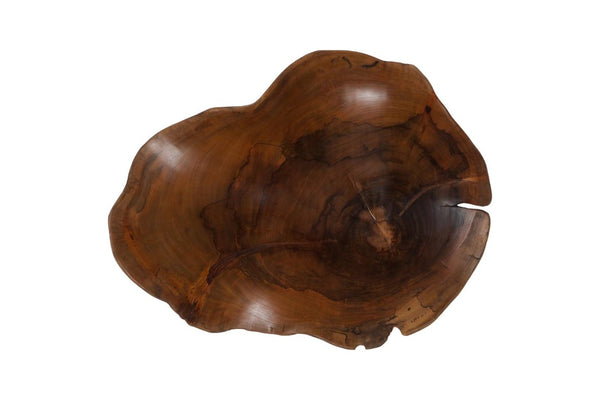 Phillips Collection Arruga Carved Wood Wall Art with Bleached Grain Rings for Coastal Minimalist Decor Brown 18 L x 3 W x 22 H MX121878