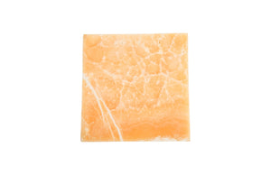 Phillips Collection Onyx Prism Lamp - Stunning Orange Glow, Unique Design, Perfect For Home Decor & Ambient Lighting Orange,Amber,White Stone ,Onyx Mx87616
