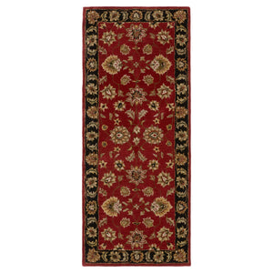Jaipur Living Jaipur Living Anthea Hand Tufted Wool Rug with Floral Vines for Formal Rooms 2'6" x 6' RUG103066