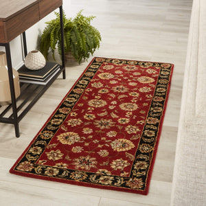 Jaipur Living Jaipur Living Anthea Hand Tufted Wool Rug with Floral Vines for Formal Rooms 2'6" x 8' RUG103067