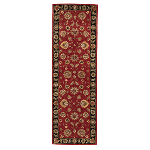 Jaipur Living Jaipur Living Anthea Hand Tufted Wool Rug with Floral Vines for Formal Rooms 2'6" x 8' RUG103067