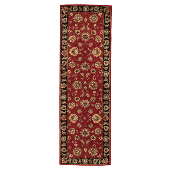 Jaipur Living Jaipur Living Anthea Hand Tufted Wool Rug with Floral Vines for Formal Rooms 2'6" x 8' RUG103067
