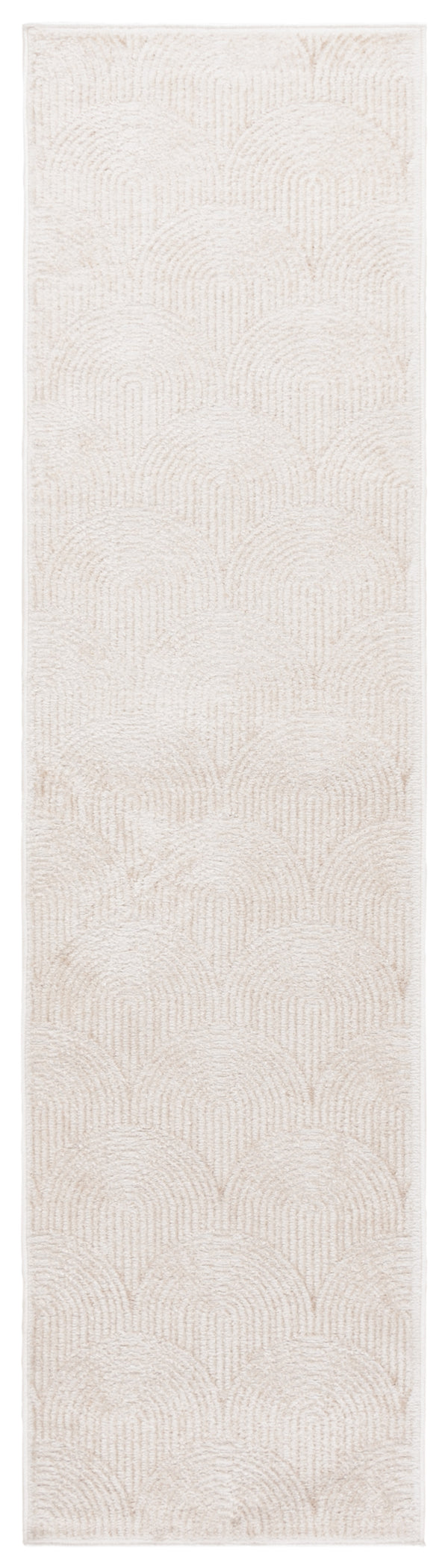 Safavieh Maya Contemporary Round Area Rug - Elegant Ivory And Beige Design For Modern Home Décor Ivory ,Beige 28%  Jute,23% Polyester Shrink,20% Polyester,15% Adhesive Material,14% Polyester Flash Mya102a-7r