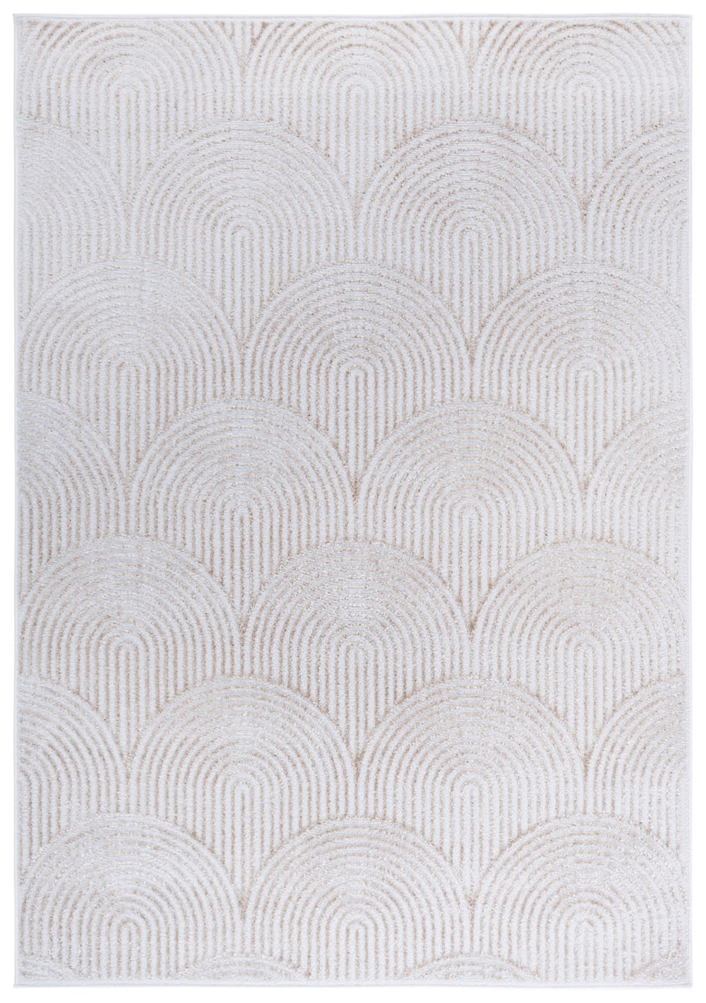 Safavieh Maya 102a Ivory / Beige Ivory ,Beige 28%  Jute,23% Polyester Shrink,20% Polyester,15% Adhesive Material,14% Polyester Flash Mya102a-5