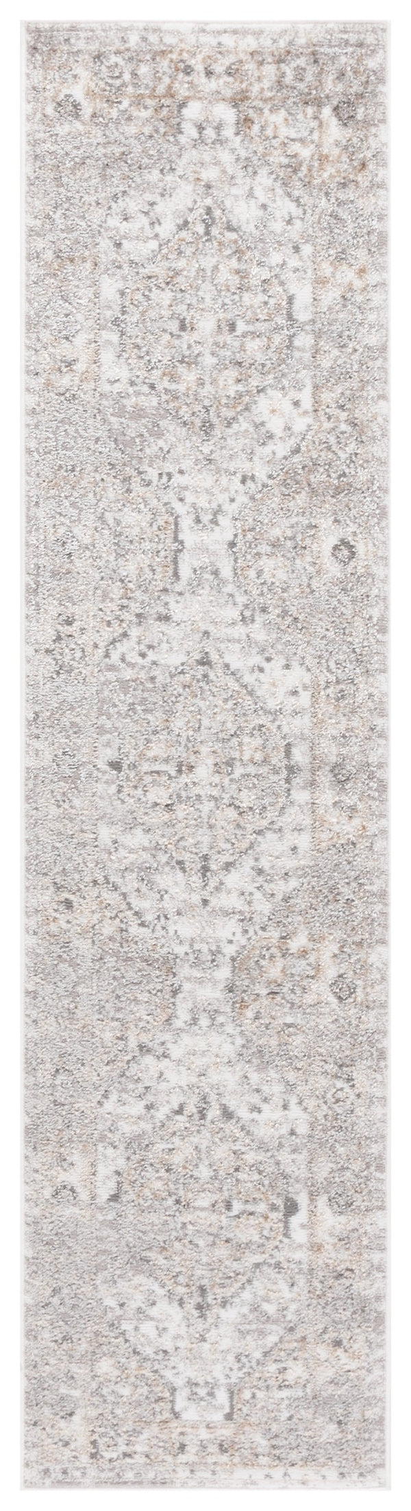 Safavieh Maya Modern Area Rug With Elegant Central Medallion Design For Timeless Home Décor Charm Ivory ,Grey Beige 28%  Jute,23% Polyester Shrink,20% Polyester,15% Adhesive Material,14% Polyester Flash Mya111a-28