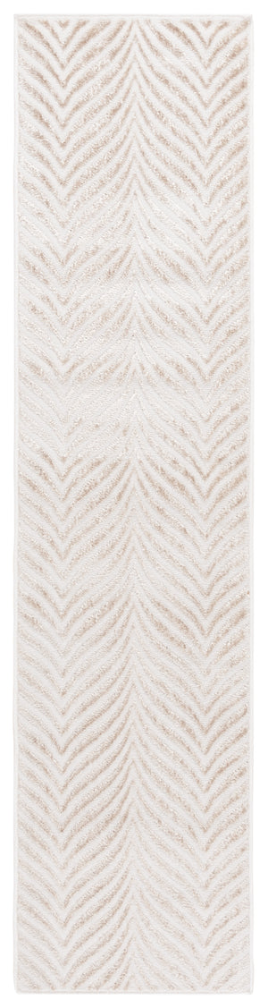 Safavieh Maya Exquisite Modern Chevron Area Rug For Timeless Elegance And Comfort In Any Home Decor Ivory ,Beige 28%  Jute,23% Polyester Shrink,20% Polyester,15% Adhesive Material,14% Polyester Flash Mya112a-7sq