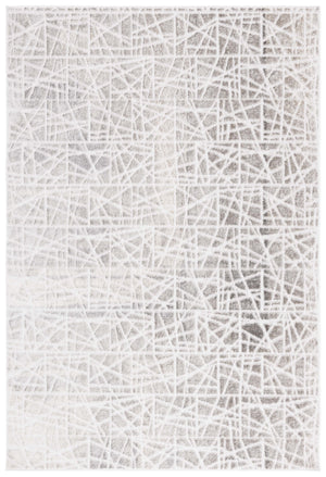 Safavieh Maya Exquisite Area Rug - Modern Abstract Design In Sophisticated Neutral Tones For Elegant Spaces Taupe ,Grey 28%  Jute,23% Polyester Shrink,20% Polyester,15% Adhesive Material,14% Polyester Flash Mya113e-7r