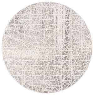 Safavieh Maya Exquisite Area Rug - Modern Abstract Design In Sophisticated Neutral Tones For Elegant Spaces Taupe ,Grey 28%  Jute,23% Polyester Shrink,20% Polyester,15% Adhesive Material,14% Polyester Flash Mya113e-7r