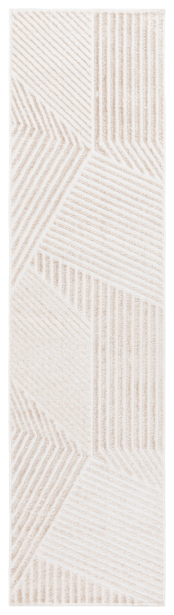 Safavieh Maya Exquisite Power-loomed Area Rug With Geometric Design For Modern Elegance And Durability Ivory 28%  Jute,23% Polyester Shrink,20% Polyester,15% Adhesive Material,14% Polyester Flash Mya114a-7r