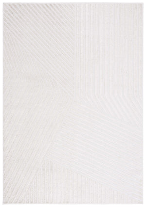 Safavieh Maya Exquisite Power-loomed Area Rug With Geometric Design For Modern Elegance And Durability Ivory 28%  Jute,23% Polyester Shrink,20% Polyester,15% Adhesive Material,14% Polyester Flash Mya114a-7r