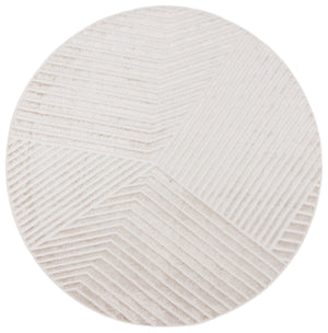 Safavieh Maya Exquisite Power-loomed Area Rug With Geometric Design For Modern Elegance And Durability Ivory 28%  Jute,23% Polyester Shrink,20% Polyester,15% Adhesive Material,14% Polyester Flash Mya114a-7r