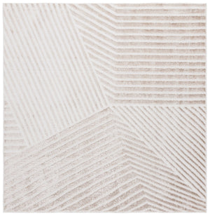 Safavieh Maya Exquisite Power-loomed Area Rug With Geometric Design For Modern Elegance And Durability Ivory 28%  Jute,23% Polyester Shrink,20% Polyester,15% Adhesive Material,14% Polyester Flash Mya114a-7r