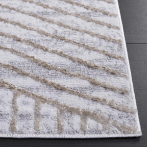 Safavieh Maya Exquisite Power-loomed Area Rug With Geometric Design For Modern Elegance And Durability Ivory ,Beige 28%  Jute,23% Polyester Shrink,20% Polyester,15% Adhesive Material,14% Polyester Flash Mya114b-7sq