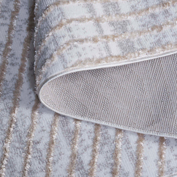 Safavieh Maya Exquisite Power-loomed Area Rug With Geometric Design For Modern Elegance And Durability Ivory ,Beige 28%  Jute,23% Polyester Shrink,20% Polyester,15% Adhesive Material,14% Polyester Flash Mya114b-7sq