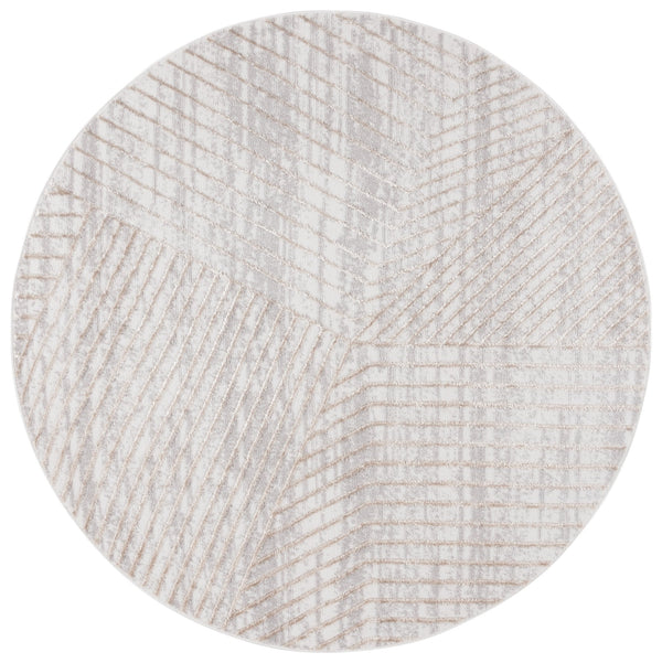 Safavieh Maya Exquisite Power-loomed Area Rug With Geometric Design For Modern Elegance And Durability Ivory ,Beige 28%  Jute,23% Polyester Shrink,20% Polyester,15% Adhesive Material,14% Polyester Flash Mya114b-7sq