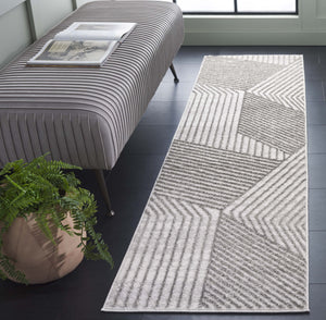 Safavieh Maya Exquisite Power-loomed Area Rug With Geometric Design For Modern Elegance And Durability Ivory ,Grey 28%  Jute,23% Polyester Shrink,20% Polyester,15% Adhesive Material,14% Polyester Flash Mya114f-7sq