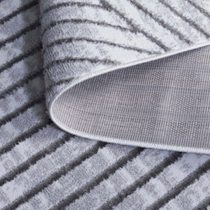 Safavieh Maya Exquisite Power-loomed Area Rug With Geometric Design For Modern Elegance And Durability Ivory ,Grey 28%  Jute,23% Polyester Shrink,20% Polyester,15% Adhesive Material,14% Polyester Flash Mya114f-7sq