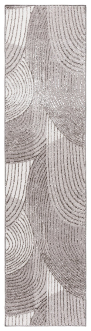 Safavieh Maya Plush Comfort Area Rug - Elegant Modern Design In Soothing Shades For Contemporary Spaces Ivory ,Grey 28%  Jute,23% Polyester Shrink,20% Polyester,15% Adhesive Material,14% Polyester Flash Mya115a-28