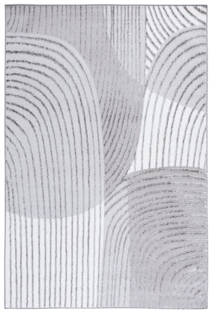 Safavieh Maya Plush Comfort Area Rug - Elegant Modern Design In Soothing Shades For Contemporary Spaces Ivory ,Grey 28%  Jute,23% Polyester Shrink,20% Polyester,15% Adhesive Material,14% Polyester Flash Mya115a-28