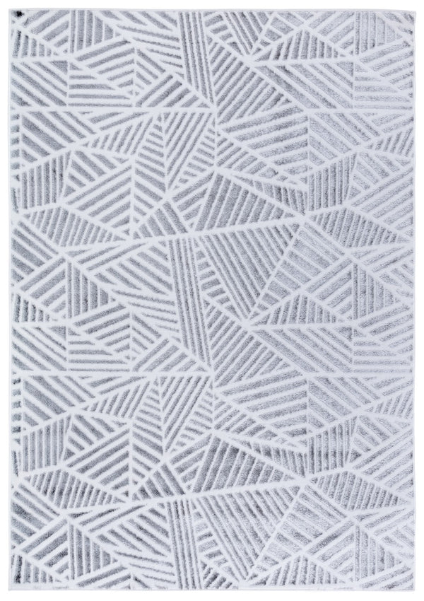 Safavieh Maya 116a Ivory / Grey Ivory ,Grey 28%  Jute,23% Polyester Shrink,20% Polyester,15% Adhesive Material,14% Polyester Flash Mya116a-5