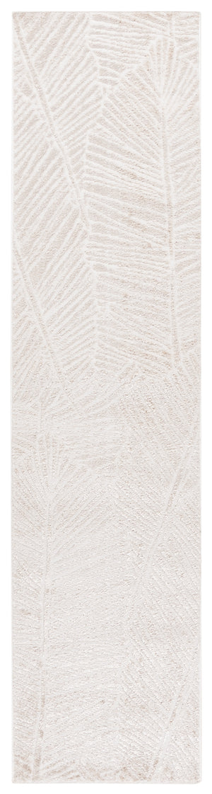 Safavieh Maya Modern Area Rug With Abstract Leaf Motifs For Elegant Home Décor - Crafted In Egypt Ivory 28%  Jute,23% Polyester Shrink,20% Polyester,15% Adhesive Material,14% Polyester Flash Mya117a-7sq