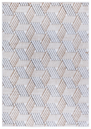 Safavieh Maya 118a Ivory / Grey Beige Ivory ,Grey Beige 28%  Jute,23% Polyester Shrink,20% Polyester,15% Adhesive Material,14% Polyester Flash Mya118a-9