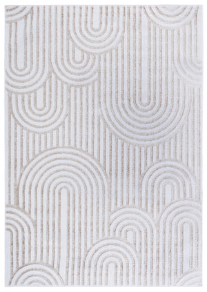 Safavieh Maya 119a Ivory Ivory 28%  Jute,23% Polyester Shrink,20% Polyester,15% Adhesive Material,14% Polyester Flash Mya119a-8